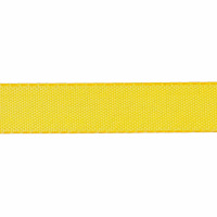Taftband ohne Draht - gelb - 15 mm - Rolle 50 m - 8391 33-R 015
