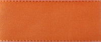 Taftband mit Seidenglanz ohne Draht - orange - 25mm 50m -...